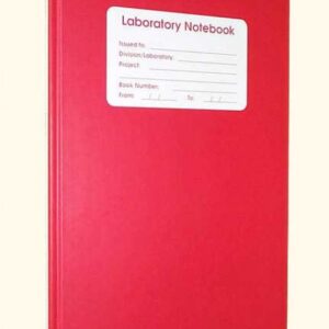 208 page Lined Notebook - RED